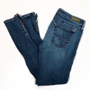 AG The Zip Up Legging Ankle Women's sz 27R Jeans